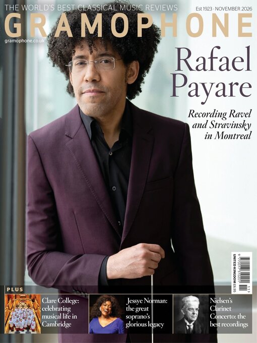 Cover image for Gramophone Magazine